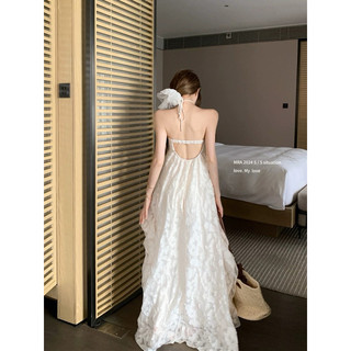 Váy Maxi Yếm Hở Lưng