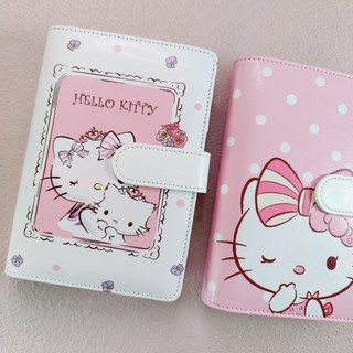 Sổ bìa còng 6 lỗ Planner Hello Kitty (A6)