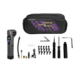 Bộ bơm vá xe Stop&Go 7000 - Bộ bơm vá xe máy, ô tô, xe hơi Stop và go hàng chính hãng, nhập khẩu Mỹ