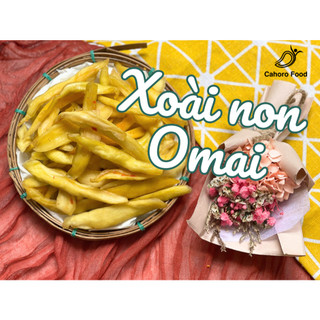  XOÀI NON OMAI, Xoài xanh sấy omai, vị chua chua, ngọt ngọt, cay nhẹ 
