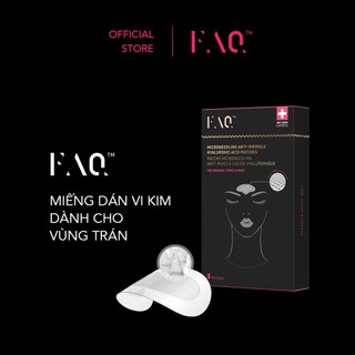 FAQ Microneedling Anti-Wrinkle Hyaluronic Acid Patches For Forehead - Forehead Wrinkle Patches - Instant Results - Travel-friendly Skin Care - 3 pcs.
