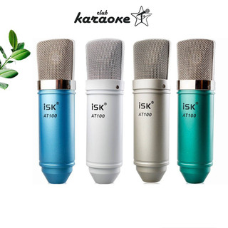 Mic livestream Club ISK AT100 Cao Cấp Thu Âm Karaoke Hay Tương Thích Với Sound Card Icon-K300-H9-K10