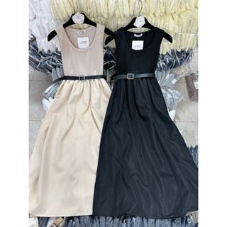 VÁY ZIP PHA THÔ KÈM ĐAI NỊT - HÀNG CAO CẤP