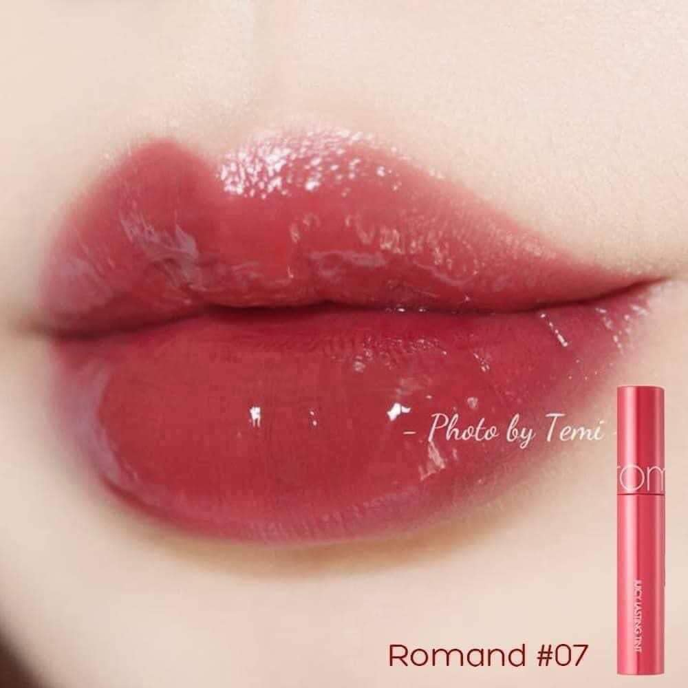 Son Tint bóng Romand Juicy Lasting Tint