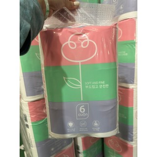 BỊCH 6 CUỘN GIẤY VỆ SINH CAO CẤP OGANIC