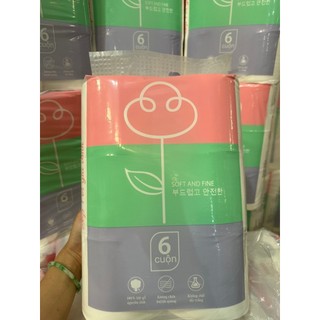 BỊCH 6 CUỘN GIẤY VỆ SINH CAO CẤP OGANIC