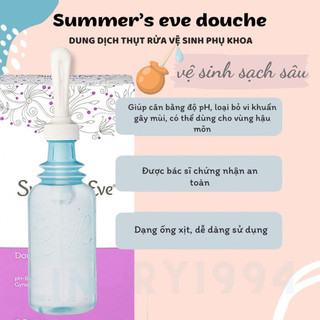 [LINARY1994] Dung dịch Vệ Sinh Sạch Sâu Bên Trong Summer's Eve Douche US (Có Hoả Tốc - Có Che Tên)
