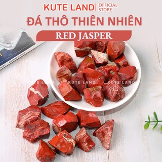Đá thanh tẩy thô red jasper size to 2-5 cm đủ loại chơi tarot da-20-2
