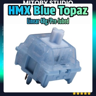 HMX Blue Topaz KTT DARLING linear switch công tắc bàn phím cơ Mitoby Studio