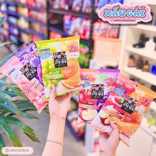 Thạch trái cây orihiro nhật nhiều vị 240g