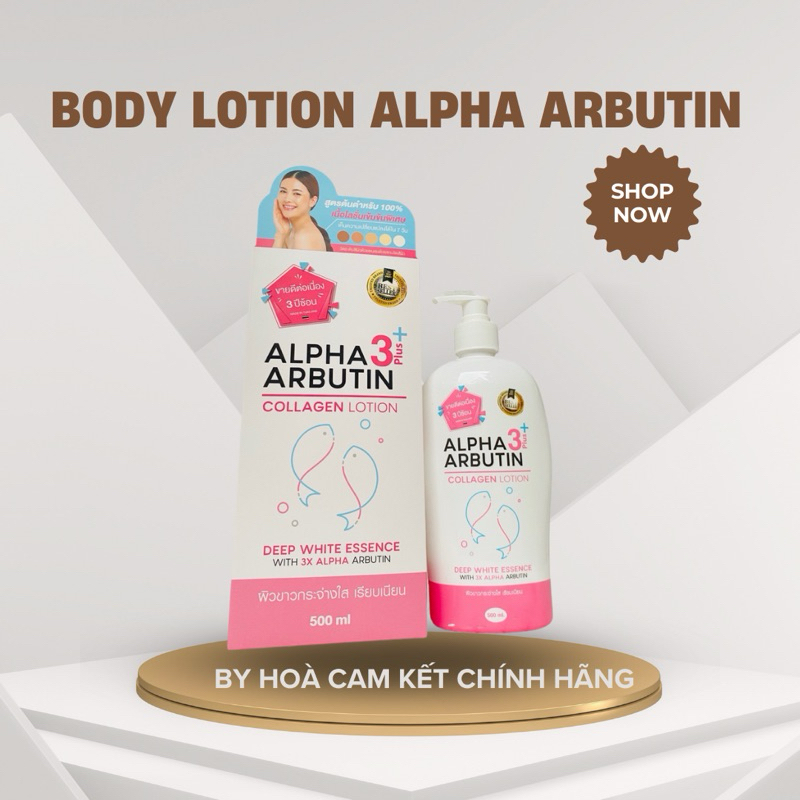 BODY LOTION ALPHA ARBUTIN BH