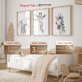 Tranh treo tường canvas tráng gương của  REICHTUM - Phòng khách/ Nhà ngủ/ Decor trang trí / Chất liệu siêu bền