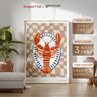 Tranh treo tường tráng gương của REICHTUM -  Phòng khách/ Nhà ngủ/ Độ sắt nét cao/ Chất liệu canvas