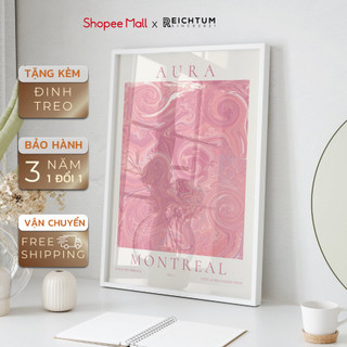 Tranh treo tường canvas tráng gương của REICHTUM -Phòng khách/ Nhà ngủ/ Decor trang trí / Chất liệu siêu bền