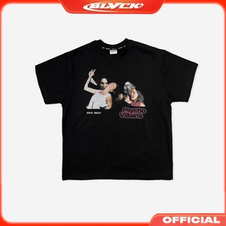 Áo thun tay lỡ " villain t-shirt " / blvck - cotton 2 chiều, form oversize, unisex.