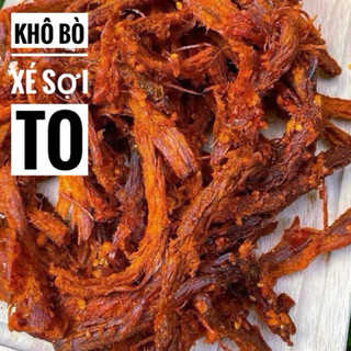 500g khô bò xé sợi to cay ngon