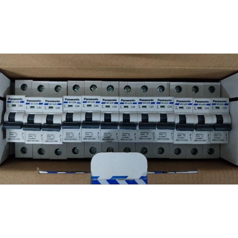 MCB 1P 32A,40A panasonic chính hãng