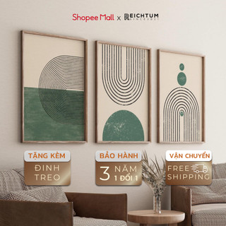 Tranh treo tường canvas của SET3  REICHTUM - Phòng khách/ Nhà ngủ / Trang trí tường/ Chất liệu canvas cực tốt