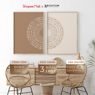 Tranh treo tường canvas SET 2 của REICHTUM - Phòng khách/ Nhà ngủ / Trang trí tường/ Chất liệu canvas cực tốt