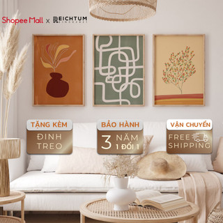 Tranh treo tường canvas SET3 của  REICHTUM - Treo phòng khách/ Nhà / Trang trí tường/ Chất liệu canvas cực tốt