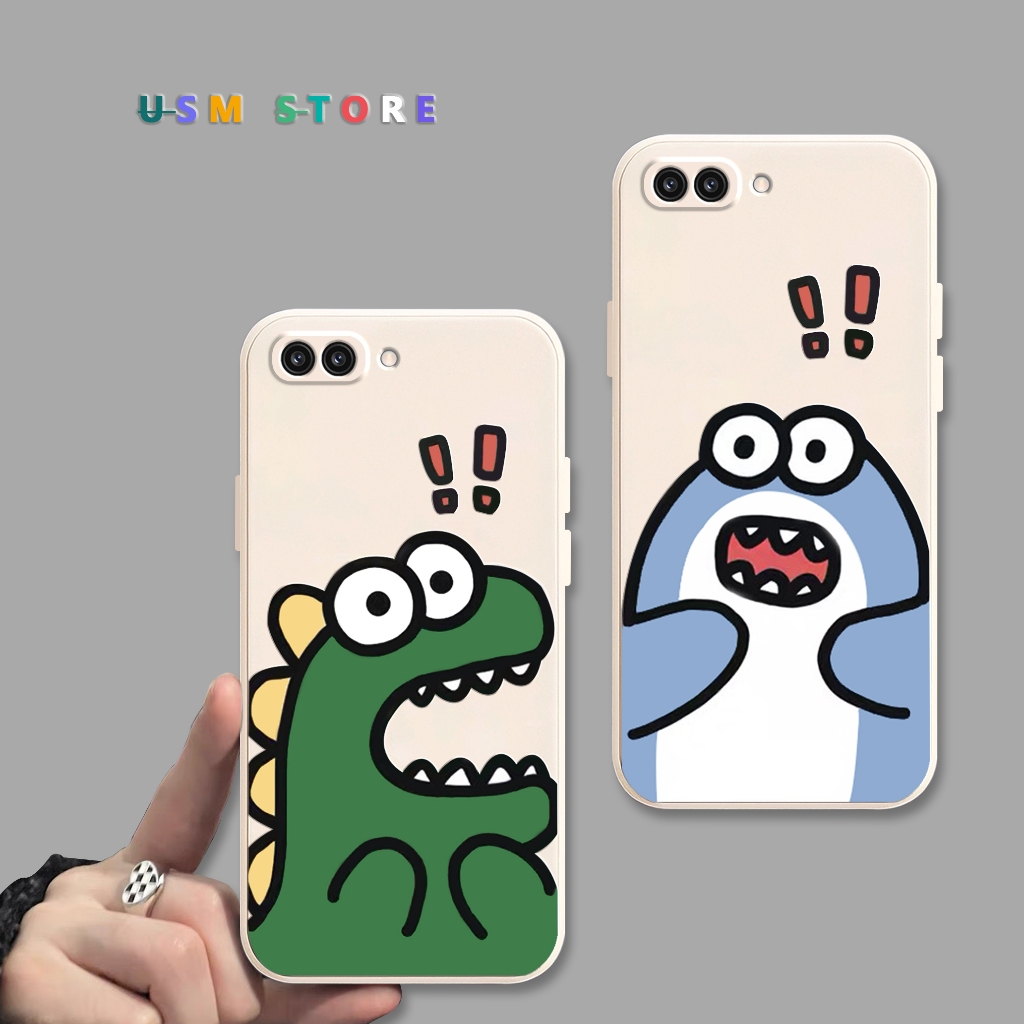 Ốp lưng Oppo R11 / R11 Plus , silicon dẻo, chống sốc, Khủng Long Cá Mập