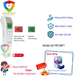 Nhiệt kế hồng ngoại đo trán microlife fr1mf1- đo 1 giây, không chạm