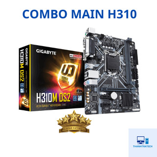 Combo main h310 chip i3-8100 ram 8gb hàng bóc máy đẹp