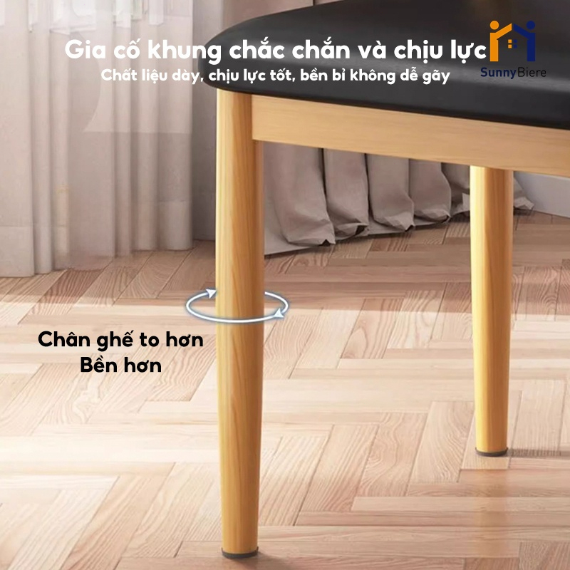 BMZAR Ghế ăn tựa lưng ghế văn phòng học tập ghế văn phòng ghế đẩu phòng ngủ nhà đệm cao cấp | BigBuy360 - bigbuy360.vn