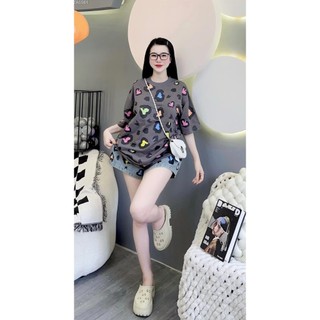 SET ÁO THUN KÈM SHORT JEANS (KÈM VIDEO HÌNH THẬT)