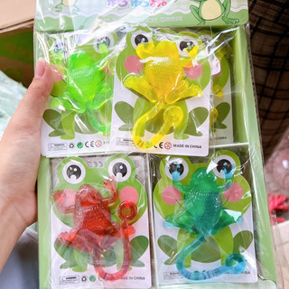 Sỉ hộp 24 con ếch dính to