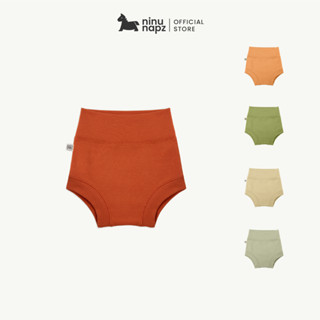  NinuNapz - Quần ngắn đáy ngang mặc bỉm cao cấp cho bé từ 6M-24M - Vải sợi tre pha cotton siêu mềm mịn kháng khuẩn 