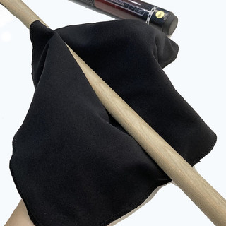 Khăn Lau Cơ Bida, Khăn Lau Gậy Bi-a 2 Lớp Chất Liệu Cotton ( Màu Đen )