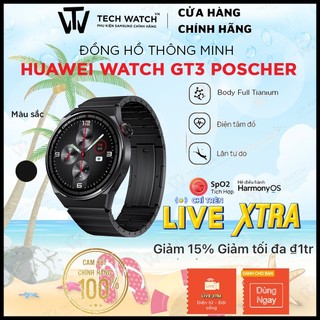 - đồng hồ thông minh huawei watch gt 3 porsche nfc design edition - techwatchvn