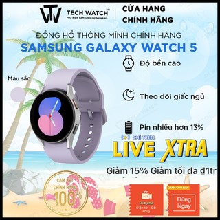 - Đồng Hồ thông Minh Samsung Galaxy Watch 5 Hàng Chính Hãng - TechWatcnVN