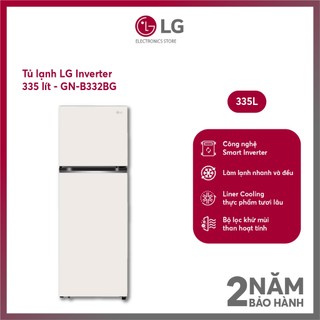 Tủ lạnh lg inverter 335 lít gn-b332bg - miễn phí giao lắp hà nội