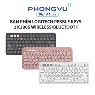 Bàn phím không dây logitech pebble keys 2 k380s - bảo hành 12 tháng