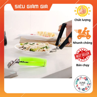 Kẹp Gắp Bát Đĩa chống nóng chuyên dụng bằng inox cán nhựa nhiều màu, Kẹp Bắc Xoong Nồi Tránh Bỏng Tay