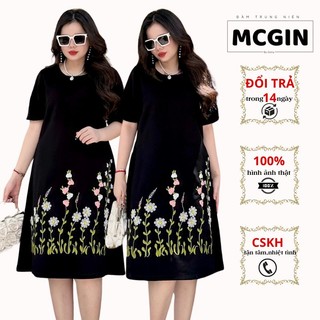 Đầm Suông Chân Bông Tana | Bigsize Nữ | Form Suông Che Khuyết Điểm | Sang Trọng | Thanh Lịch | Thoải Mái | CG029