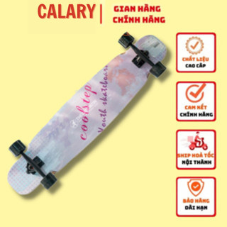 Ván Trượt Cougar-Longboard HPKE-08 Cao Cấp, Mặt Nhám Dành Cho Người Lớn Và Trẻ Em