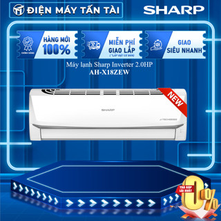 Ah-x18zew - miễn phí công lắp đặt - máy lạnh sharp inverter 2.0hp x18zew