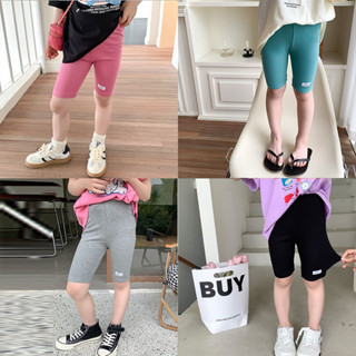 Quần legging lửng cho bé gái AMBB KIDS legging đùi chất cotton thấm hút mồ hôi thân thiện với bé