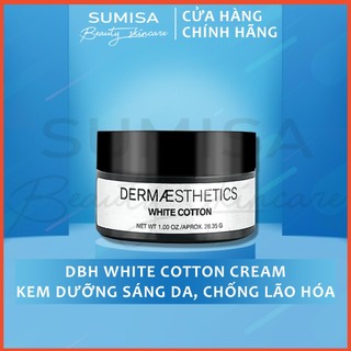   AUTHENTIC USA  Kem dưỡng ẩm và làm trắng sáng da toàn diện DBH White Cotton Cream 30gr 