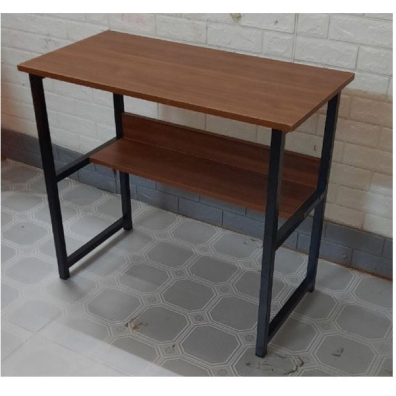 Bàn làm việc gỗ, Bàn kệ lửng chân sắt Chuyennoithat cho văn phòng,học bài, để máy tính cho học sinh, sinh viên GIÁ XƯỞNG | BigBuy360 - bigbuy360.vn
