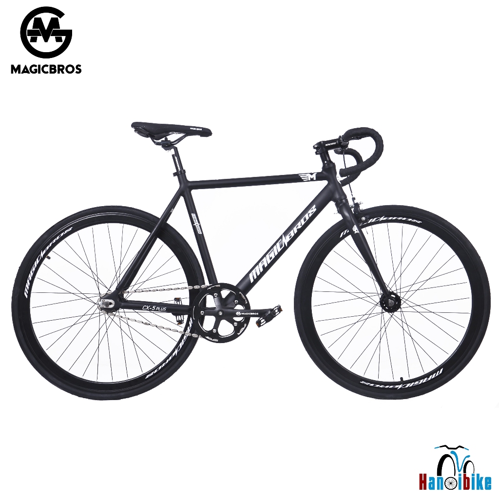 Xe đạp fixed gear Magicbros CX5 Plus khung nhôm 2024 tặng kèm phanh