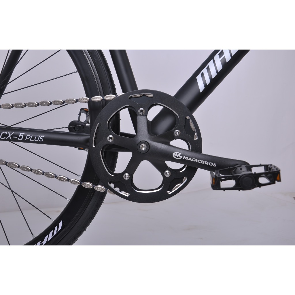 Xe đạp fixed gear Magicbros CX5 Plus khung nhôm 2024 tặng kèm phanh
