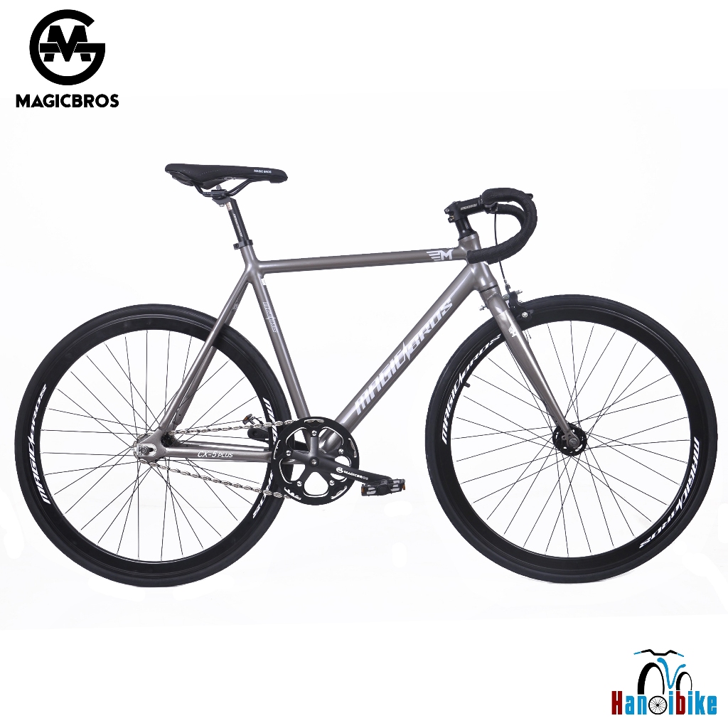 Xe đạp fixed gear Magicbros CX5 Plus khung nhôm 2024 tặng kèm phanh