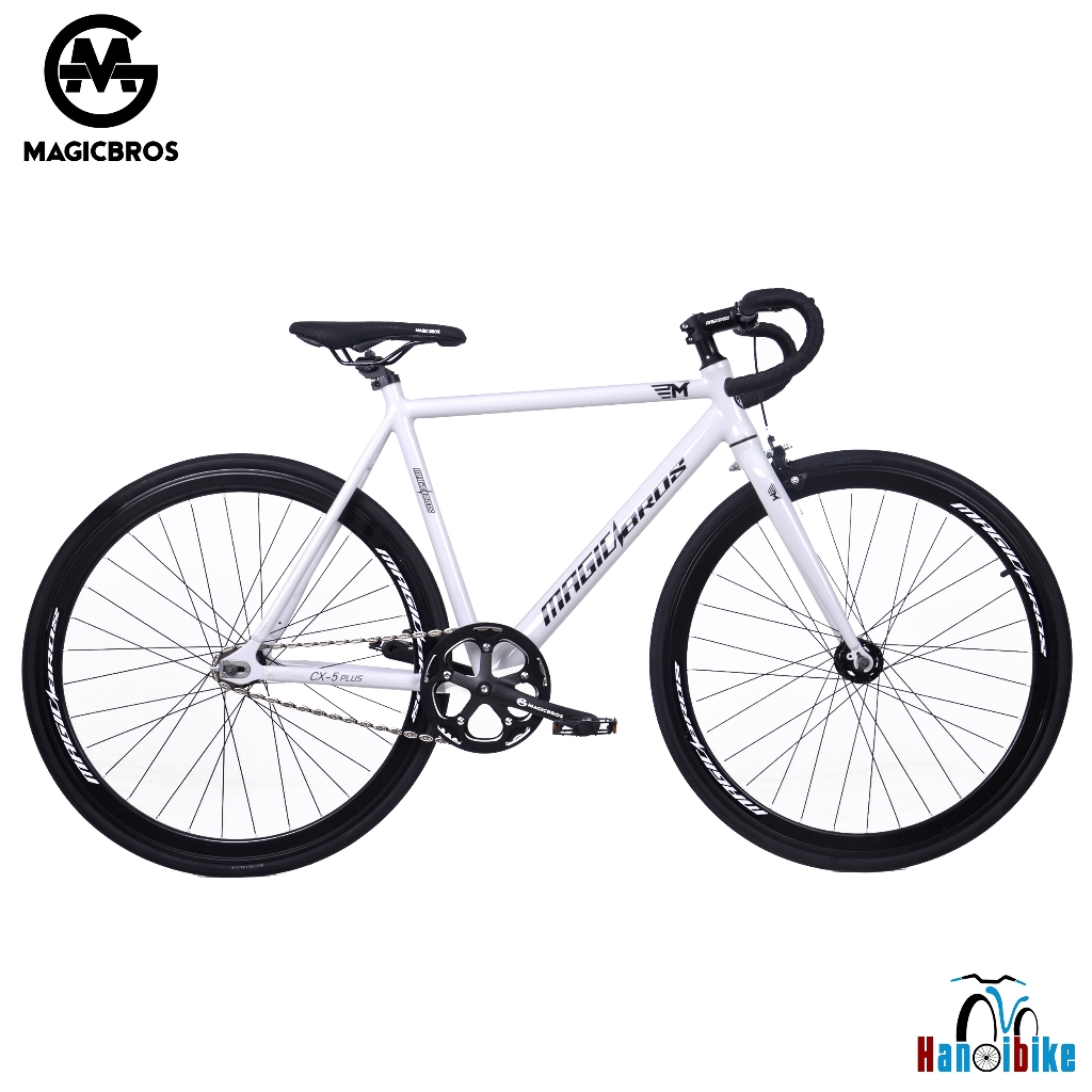 Xe đạp fixed gear Magicbros CX5 Plus khung nhôm 2024 tặng kèm phanh
