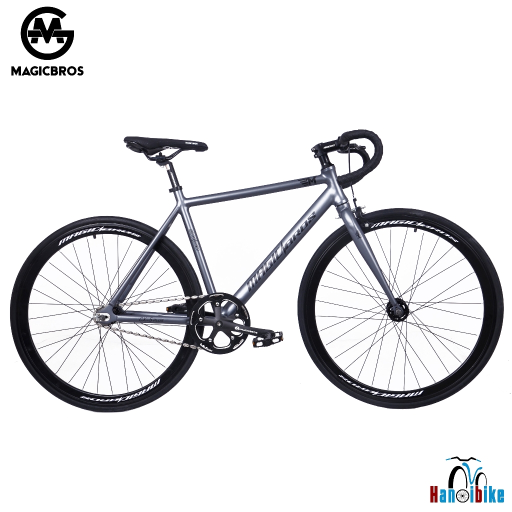 Xe đạp fixed gear Magicbros CX5 Plus khung nhôm 2024 tặng kèm phanh