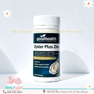 Tinh chất hàu Oyster Plus Zinc Oyster Good Health 60 viên