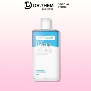 Nước tẩy trang mắt và môi Maybelline New York Eye & Lip Makeup Remover 150ml- Dr Thêm